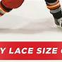 Hockey Lace Size Chart