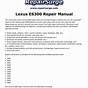 Lexus Es300 Repair Manual Download