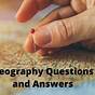 Geography Questions For 6th Graders