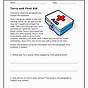 First Aid Worksheet For Kids