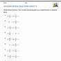 Dividing Fractions Worksheet With Answers Pdf