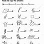 Syllables Worksheets For Kindergarten