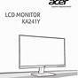 Acer Ed246y Quick Start Guide