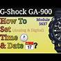 G-shock Time Setting Manual