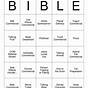 Printable Bible Bingo Questions And Answers