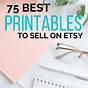 Easy Printables To Sell On Etsy