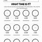 Exercises Telling Time Worksheets