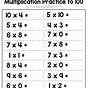 Free Printable Math Multiplication Worksheets