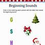 Printable Christmas Worksheets For Kindergarten