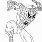 Spiderman Printable Coloring Pages
