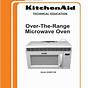 Kitchenaid Combo Oven Microwave Manual