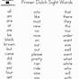 First Grade Sight Words Worksheets Free