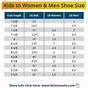 Youth Shoe Size Chart To Women's