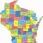 Printable Wisconsin County Map