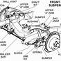 Car Front End Suspension Parts Diagram