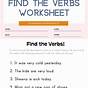 Verbs Worksheet Grade 6