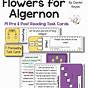 Flowers For Algernon Worksheets