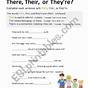 There Their And They're Worksheet
