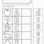 Cut And Paste Kindergarten Worksheet