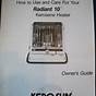 Kero-sun Radiant 10 Manual