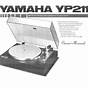 Yamaha Ypp 15 Owner's Manual