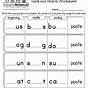 Spelling Worksheets For Kindergarten