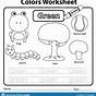 Green Worksheets For Preschoolers