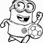 Printable Minion Coloring Pages