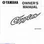 Yamaha Crypton T105e Se Owner's Manual