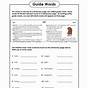 Dictionary Worksheet For Second Grade