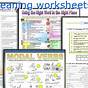 Meaning Worksheets