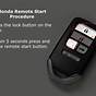 Remote Start For 2013 Honda Accord