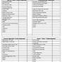 Printable Tax Preparation Checklist Excel