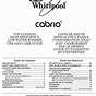 Whirlpool Apr45130l Use And Care Guide