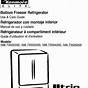 Kenmore Refrigerator User Manuals And Videos