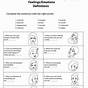 Managing Emotions Worksheets