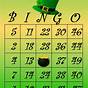 Printable St Patrick's Day Bingo