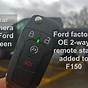 Remote Start 2016 Ford F150