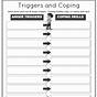 Triggers And Coping Skills Worksheets