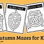 Fall Maze Printable