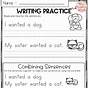 First Grade Handwriting Practice
