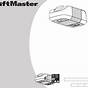 Liftmaster Instruction Manual
