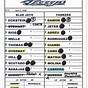 Custom Softball Lineup Cards