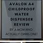 Avalon Water Dispenser Manual