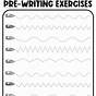 Easy Pre Writing Practice Worksheet