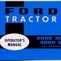 Tractor Owners Manual