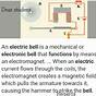 Structure Of Electric Bell