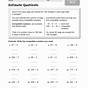 Estimating Quotients 5th Grade Worksheet