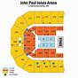 John Paul Jones Arena Seating Chart With Seat Numbers