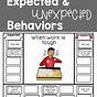 Expected And Unexpected Behaviors Worksheets